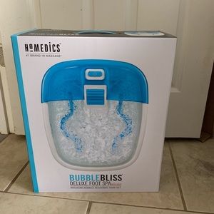 Homesdics Bubble foot spa!